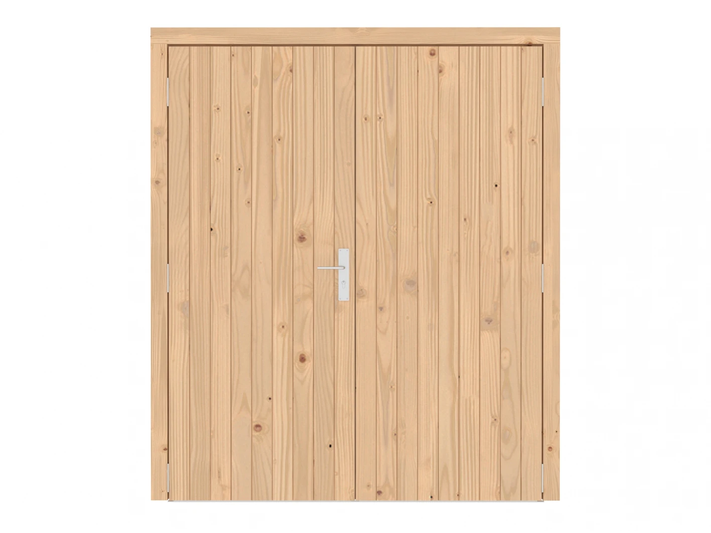 Dubbele Deur Dicht Vuren 169 x 207 cm - Afbeelding 1